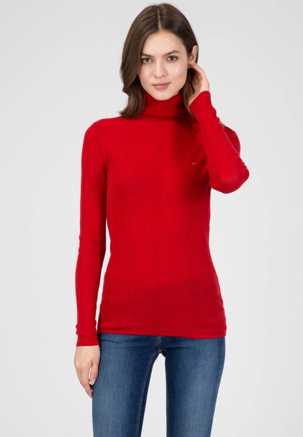 

Водолазка Tommy Hilfiger, TJW ESSENTIAL TURTLENECK SWEATER, Красный