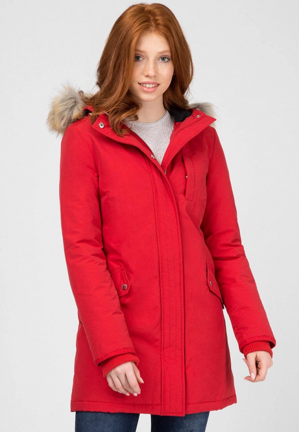 

Пуховик Tommy Hilfiger, Tommy Hilfiger MP002XW01TVO, Красный