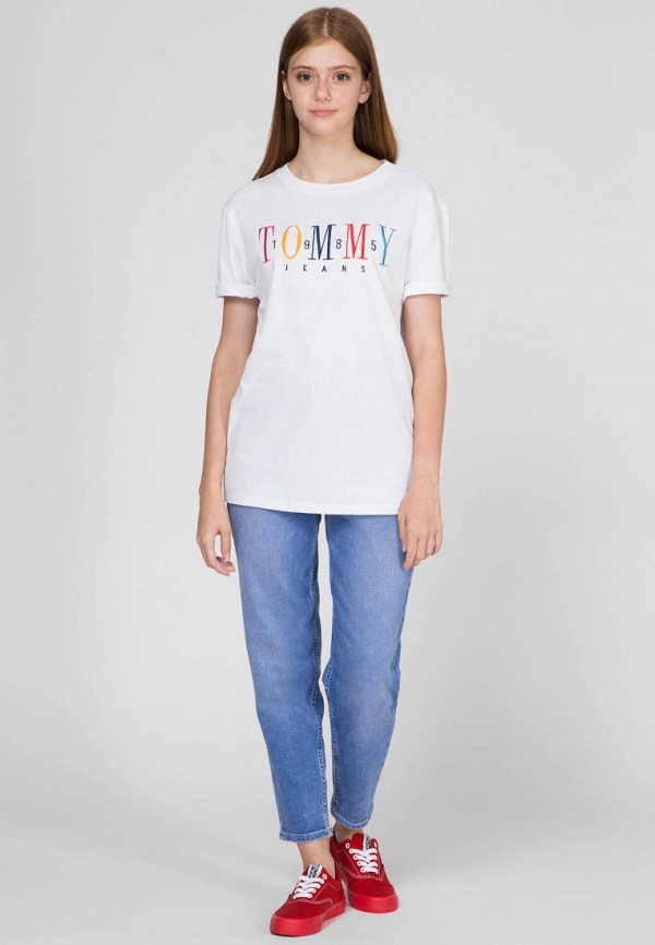 

Футболка Tommy Jeans, Белый, Tommy Jeans MP002XW01TW3