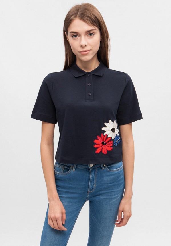 

Поло Tommy Hilfiger, Синий, Tommy Hilfiger MP002XW01TXA