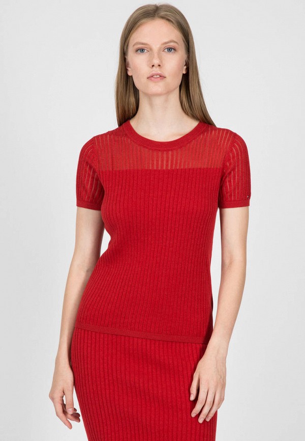 

Джемпер Tommy Hilfiger, VINNIE C-NK T-SHIRT SWTR, Красный