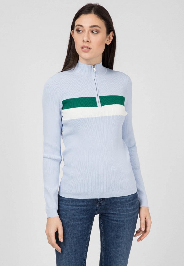 

Кардиган Tommy Hilfiger, TIARRA MOCK-NK ZIP SWTR, Голубой