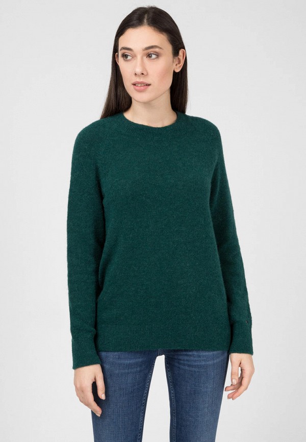 

Джемпер Tommy Hilfiger, Зеленый, VALLIS ROUND-NK SWTR