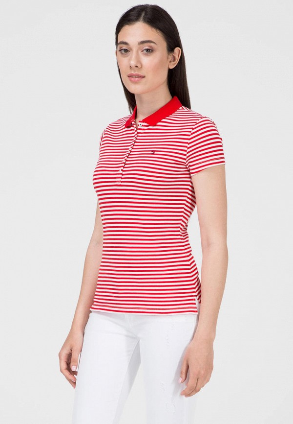 

Поло Tommy Hilfiger, Красный, Tommy Hilfiger MP002XW01TYG