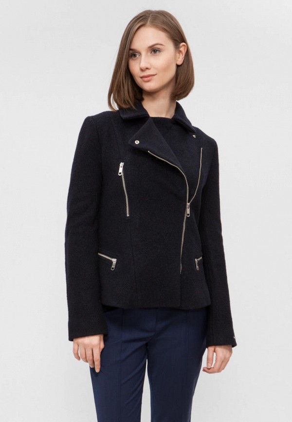 

Полупальто Tommy Hilfiger, RIDER BOILED WOOL JKT, Синий