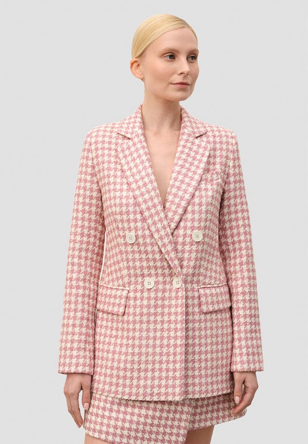 

Жакет Anna Pekun, Розовый, CLASSIC Tweed