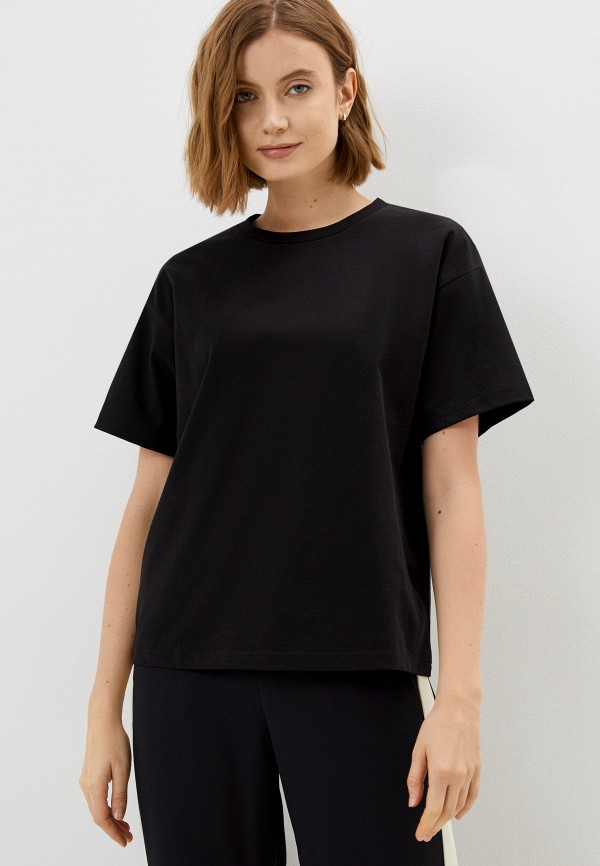 

Футболка Sela, Черный, KATE OVERSIZE FIT
