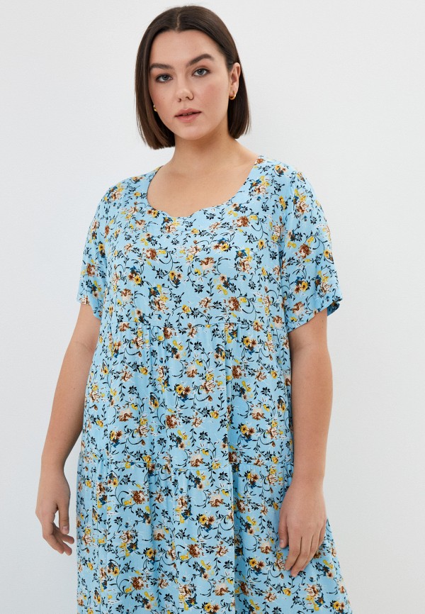 Платье Intikoma голубой, размер 60, фото 2