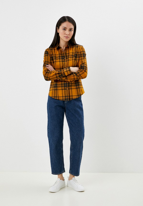 Рубашка Bawer коричневый, размер 44, фото 2