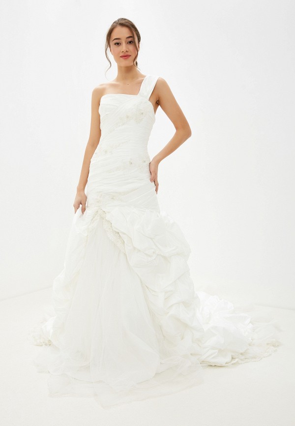 

Платье Amour Bridal, Бежевый, со шлейфом