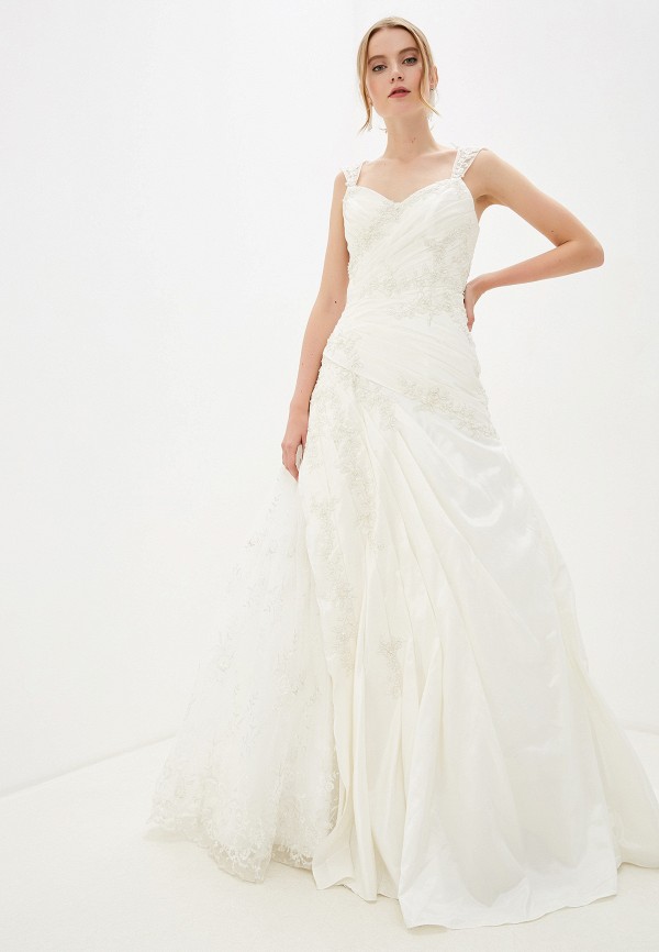 

Платье Amour Bridal, Бежевый, со шлейфом