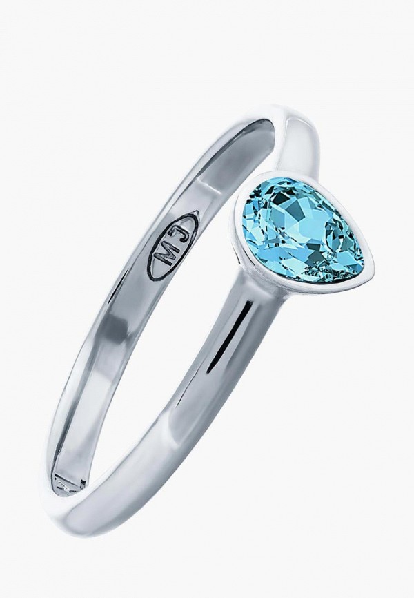 

Кольцо Mademoiselle Jolie Paris, Разноцветный, Rosee Rhodium Aqua
