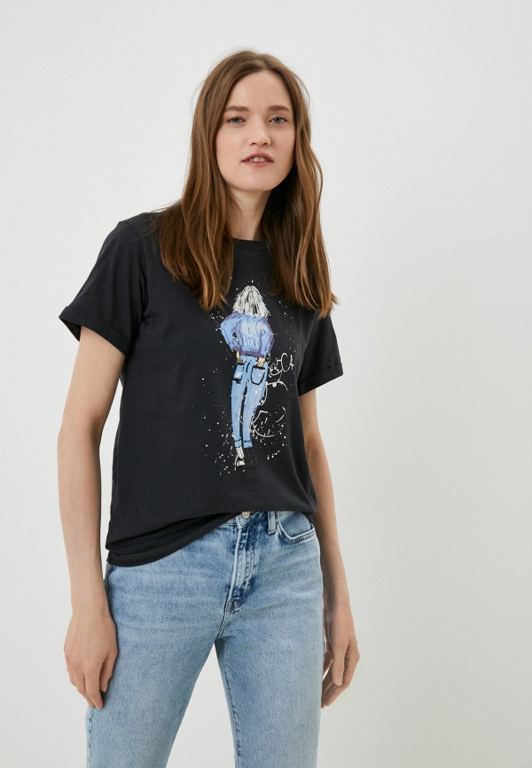 

Футболка Mavi, Серый, SHORT SLEEVE TOP