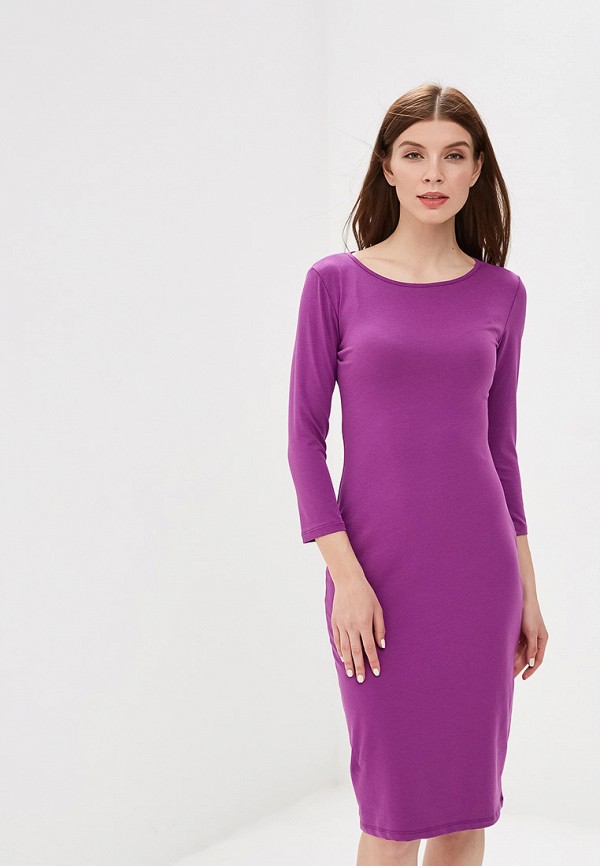 Платье  - фиолетовый цвет