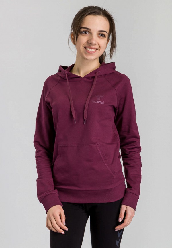 

Худи Hummel, Бордовый, Hummel MP002XW01ZX6