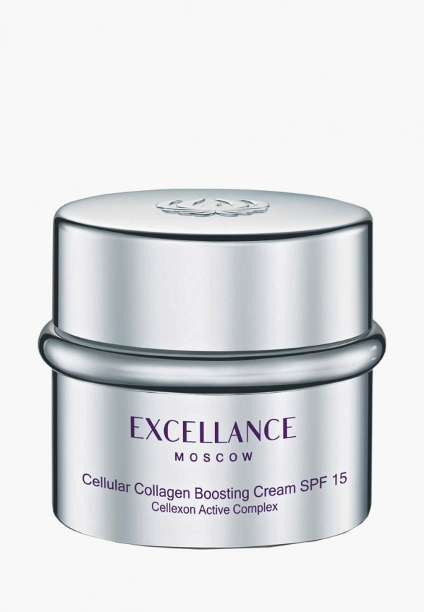 

Крем для лица Excellance Moscow, Cellular Collagen Boosting SPF 15, 15 мл, Прозрачный
