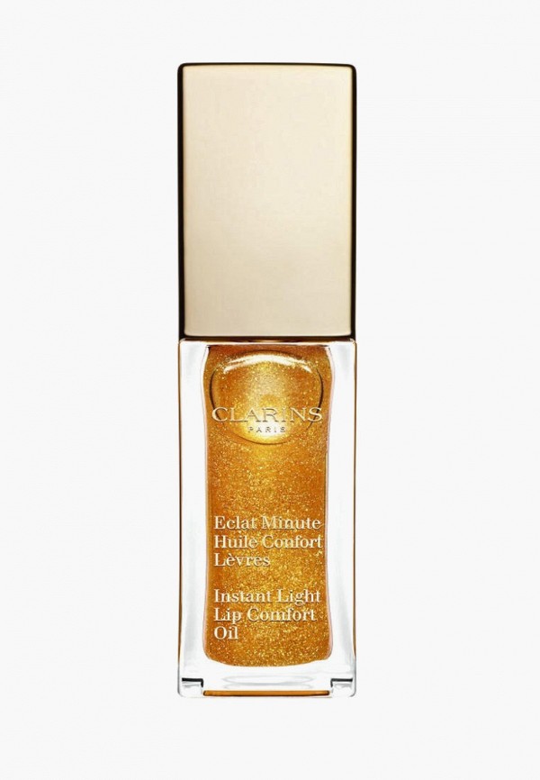 

Масло для губ Clarins, 07 honey shimmer, 7 мл, Золотой