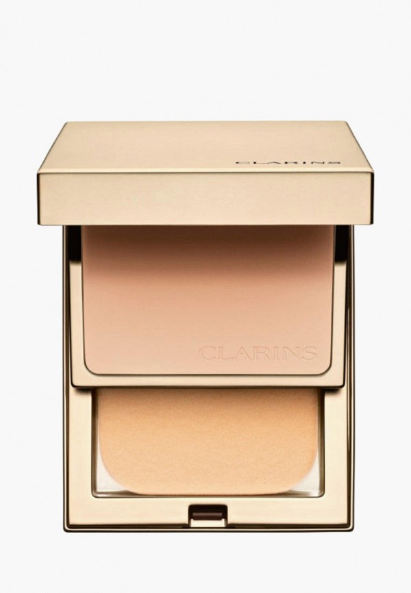 

Пудра Clarins, Бежевый, Everlasting Compact SPF 9, 107 beige, 10 г