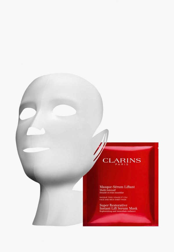 

Набор масок для лица Clarins, Прозрачный, Multi-Intensif Face and Neck Sheet,5*30 мл