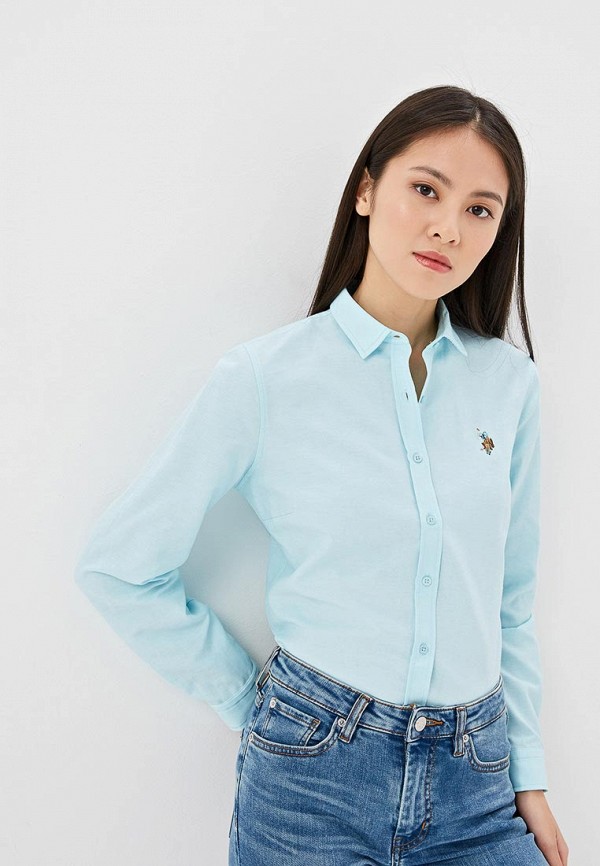 

Рубашка U.S. Polo Assn, Голубой