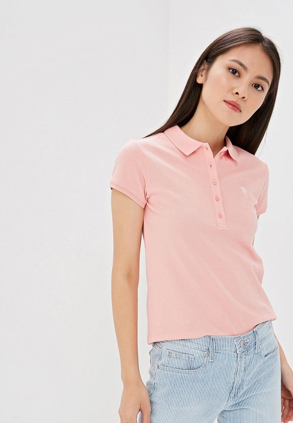 

Поло U.S. Polo Assn, Розовый