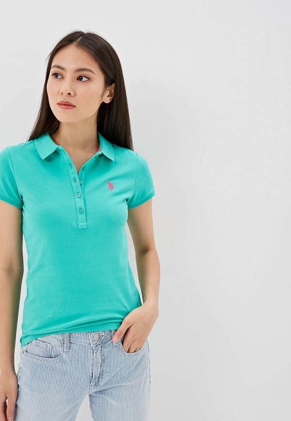 

Поло U.S. Polo Assn, Зеленый