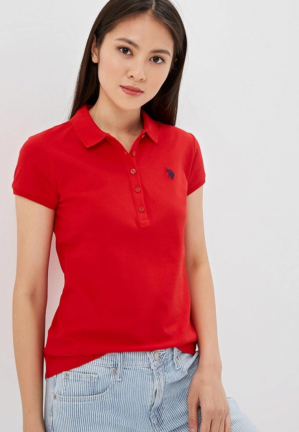 

Поло U.S. Polo Assn, Красный