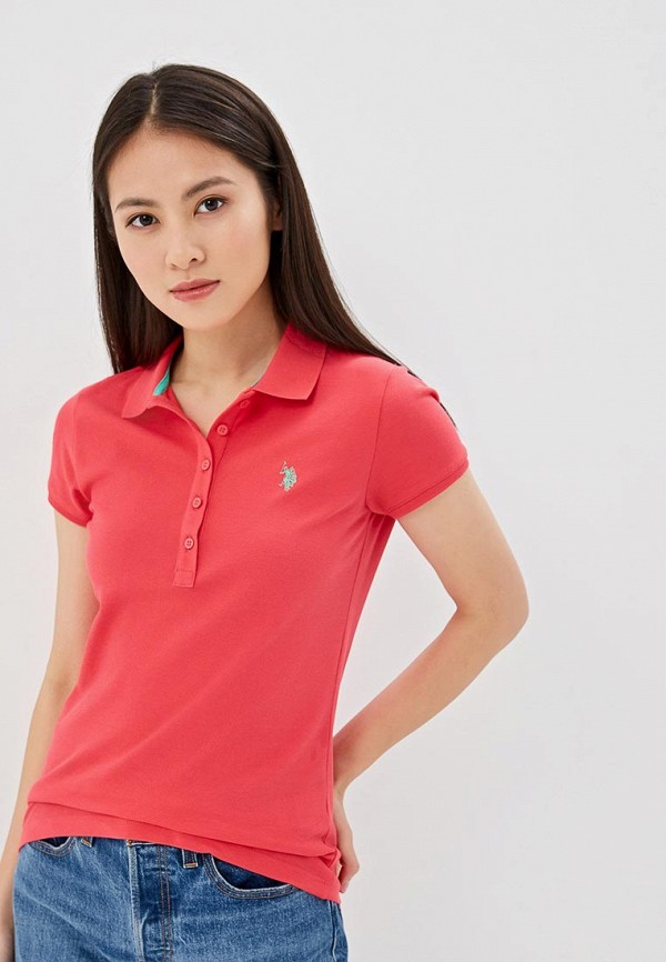 

Поло U.S. Polo Assn, Розовый