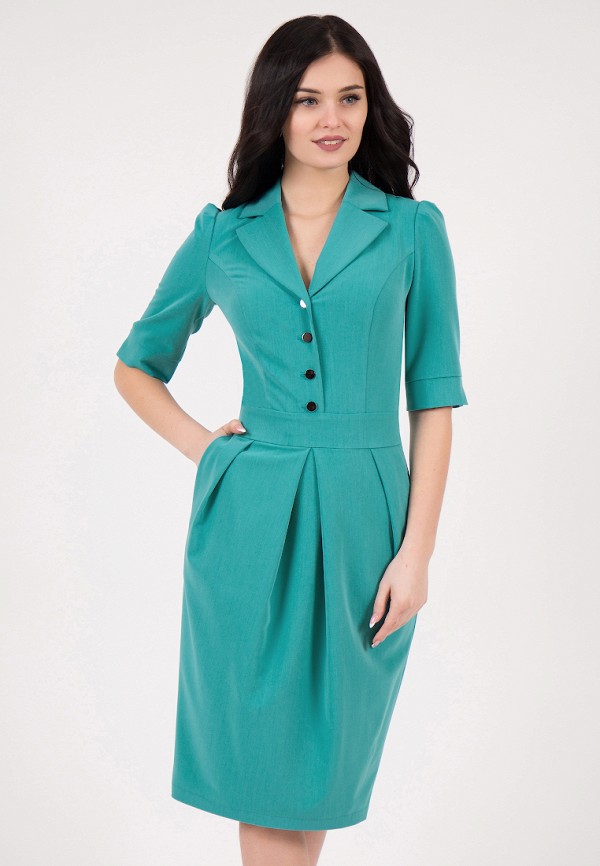 

Платье Grey Cat, Бирюзовый, MARILON
