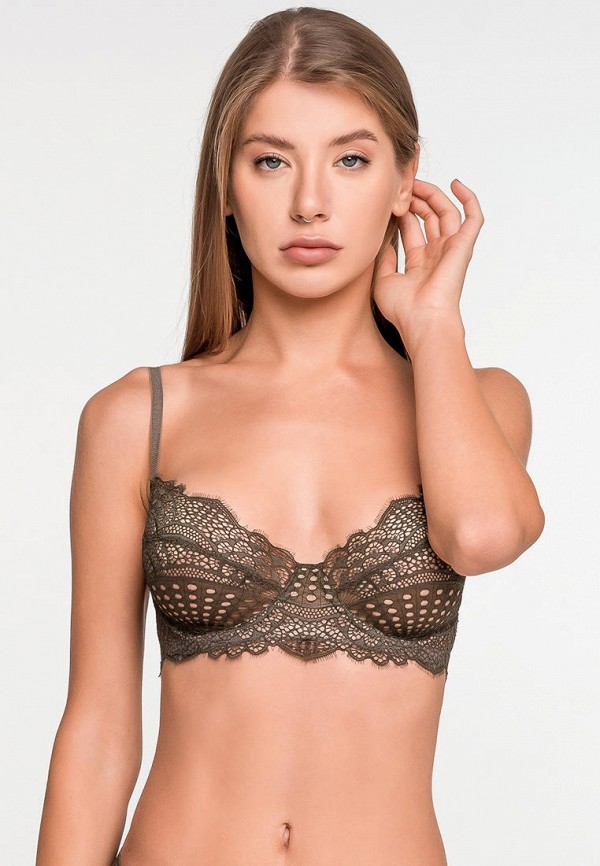 

Бюстгальтер Feel me Now lingerie, Хаки, Feel me Now lingerie MP002XW026AO