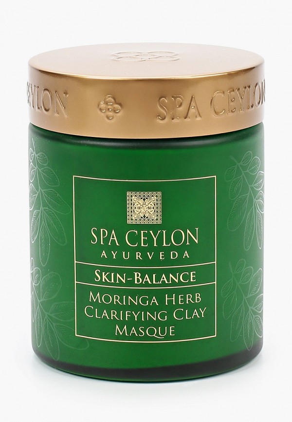 Маска для лица Spa Ceylon из глины с морингой, 200 гр маска для лица spa ceylon золотая маска для лица сал и шафран