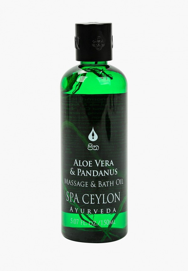 

Масло для тела Spa Ceylon, Прозрачный, "Алоэ Вера и пандан", 150 мл.