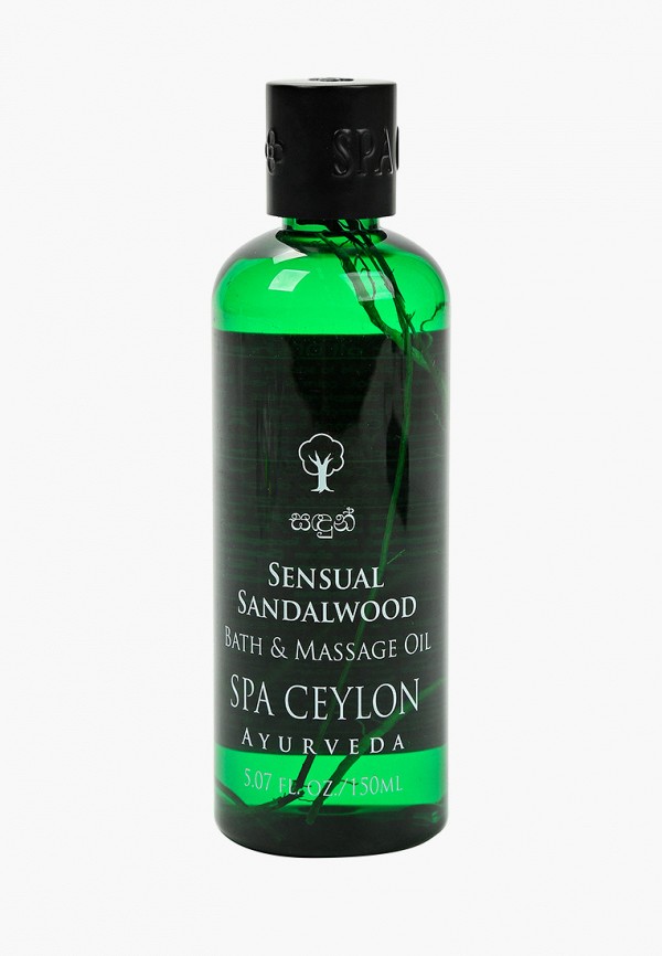 

Масло для тела Spa Ceylon, Прозрачный, "Чувственный сандал, 150 мл.