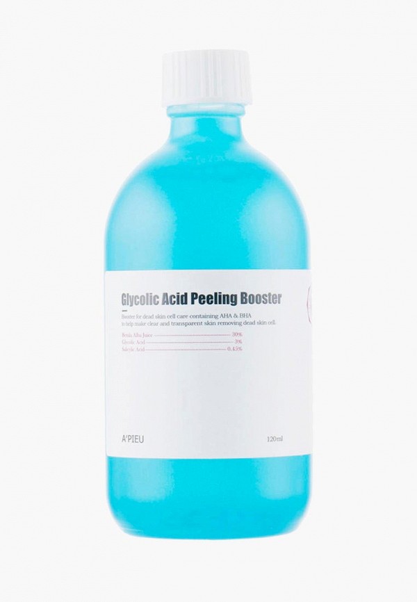 

Пилинг для лица Apieu, Прозрачный, Glycolic Acid Peeling Booster, 120 мл