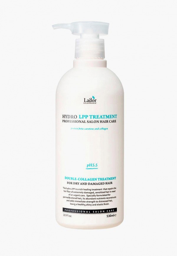 

Маска для волос Lador, Белый, Hydro LPP Treatment, 530 мл