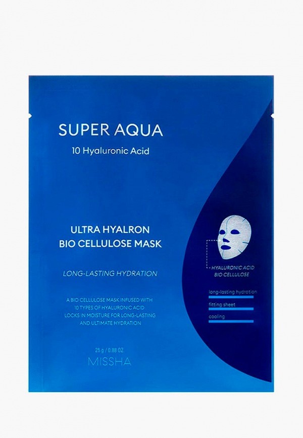 

Маска для лица Missha, Белый, Super aqua ultra hyalron, 25 г