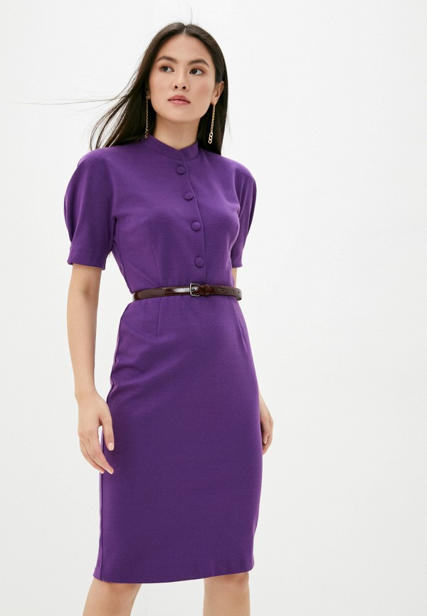 Платье Арт-Деко цвет фиолетовый 