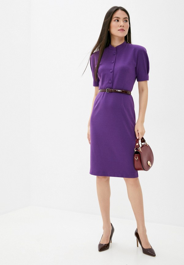 Платье Арт-Деко цвет фиолетовый  Фото 2