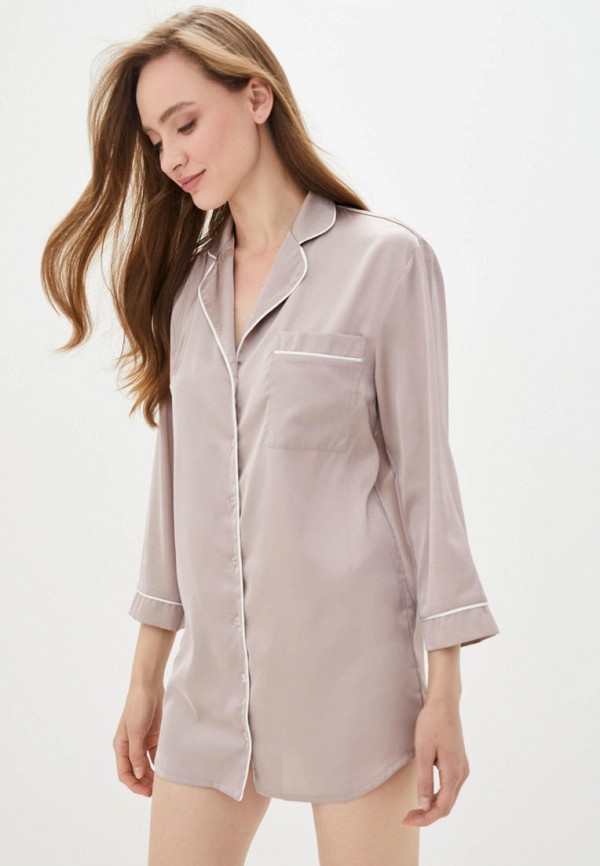

Рубашка домашняя Pearl Fashion Group, Бежевый, Pearl Fashion Group MP002XW02A1K