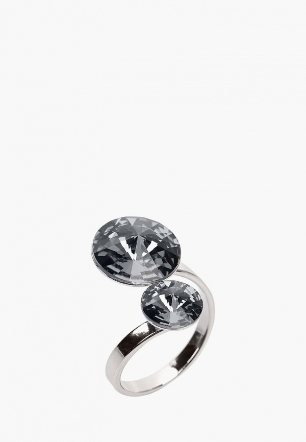 

Кольцо Amante Crystal, Разноцветный, JANINE silver night