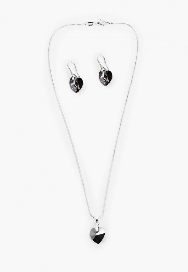 

Колье и серьги Amante Crystal, Разноцветный, Roskosh heart silver night