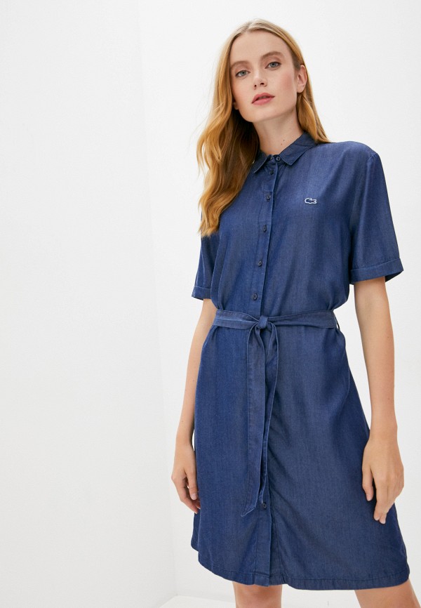 

Платье джинсовое Lacoste, Синий