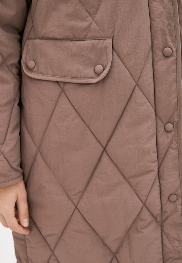 Куртка утепленная Sela цвет коричневый  Фото 5