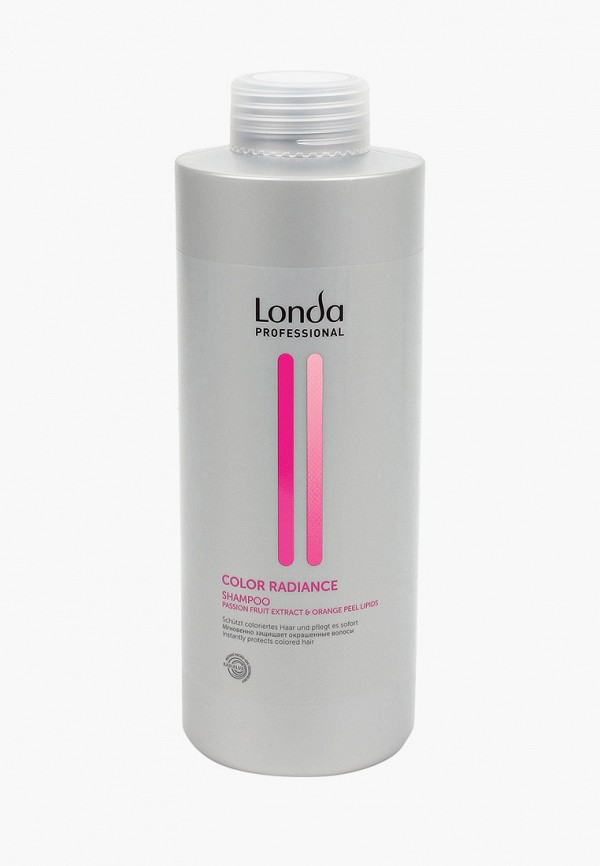 

Шампунь Londa Professional, Прозрачный, COLOR RADIANCE, для окрашенных волос, 1000 мл