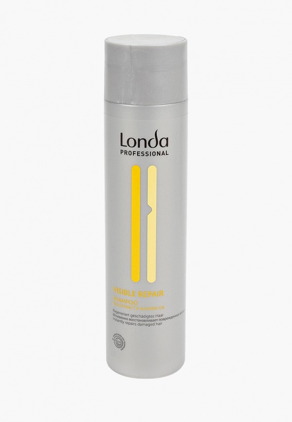 

Шампунь Londa Professional, Прозрачный, VISIBLE REPAIR, для поврежденных волос, 250 мл