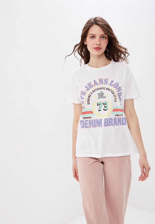 

Футболка Pepe Jeans, Белый, Pepe Jeans MP002XW02ERQ