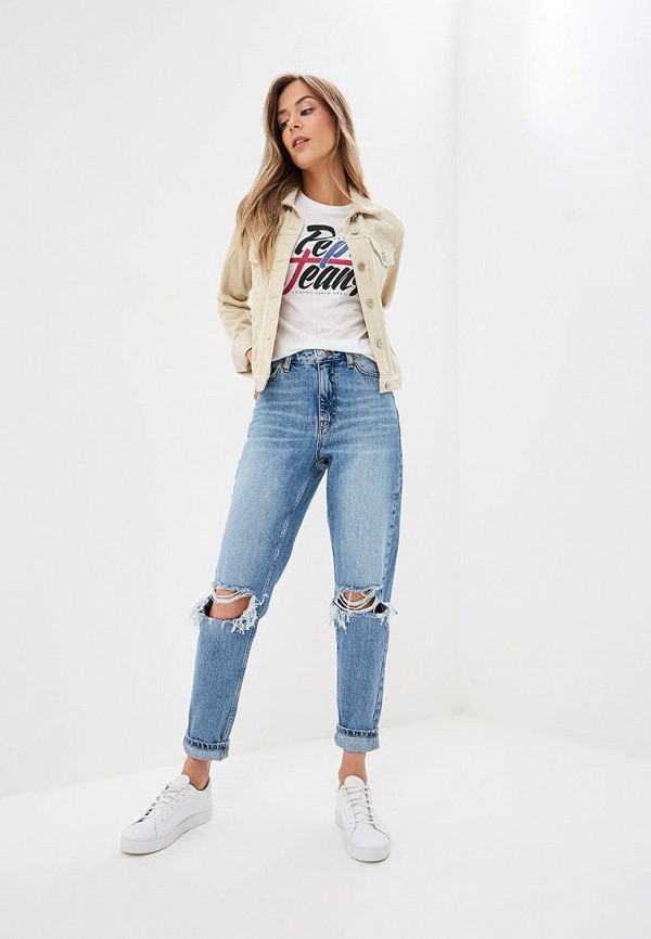 

Футболка Pepe Jeans, Белый, Pepe Jeans MP002XW02ERU