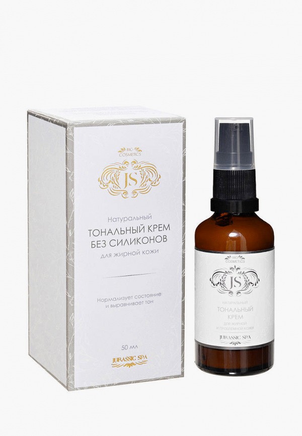 

Тональный крем JS bio cosmetics, Белый, Натуральный, для жирной кожи, бежевый, 50 мл
