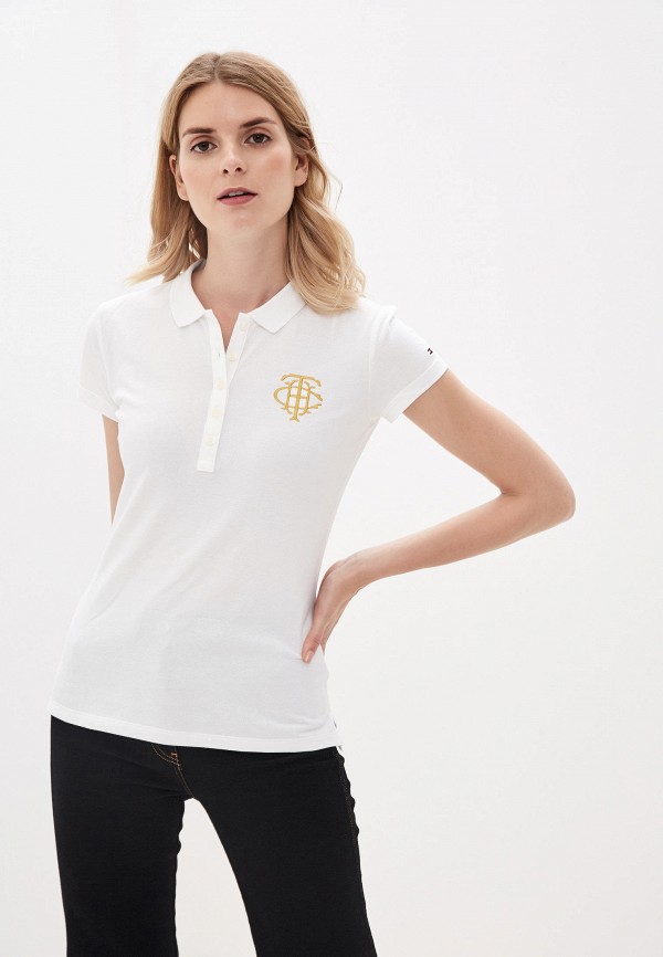 

Поло Tommy Hilfiger, Белый, Tommy Hilfiger MP002XW02F1M