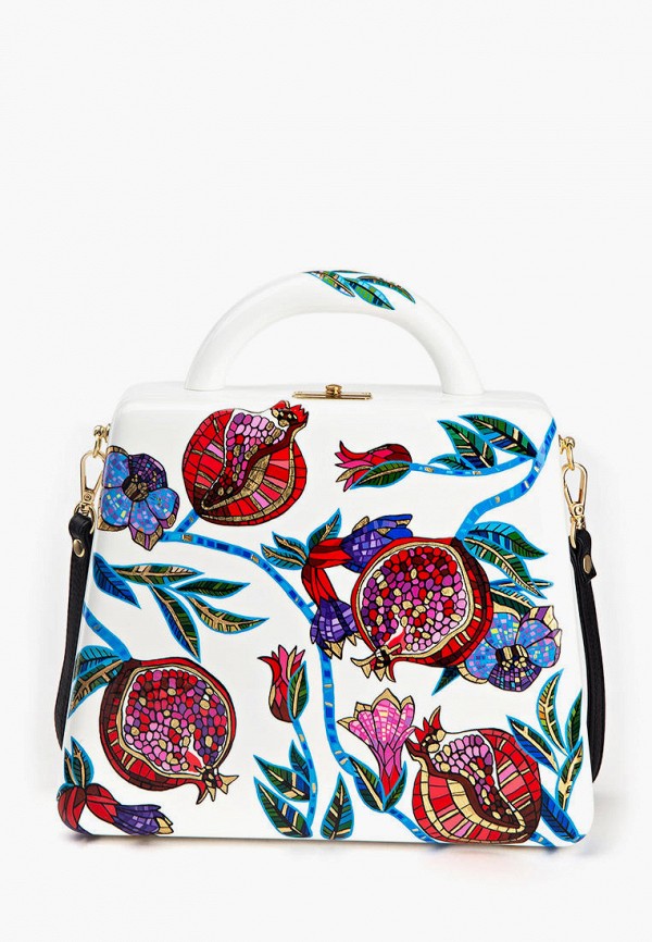 

Сумка Mybacio, Белый, POMEGRANATE BLOSSOM WHITE (TRAPEZIUM)
